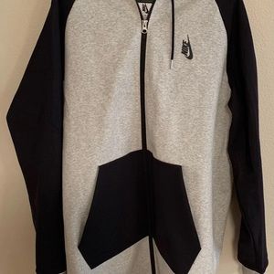 Nike trench zip up sweater